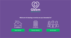 Desktop Screenshot of gleem.co.uk