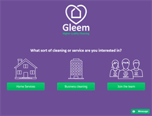 Tablet Screenshot of gleem.co.uk